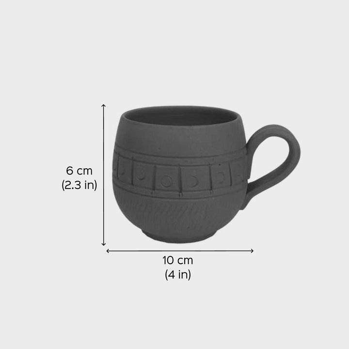 Handmade Maharaja Terracotta Tea Cups | Set Of 6