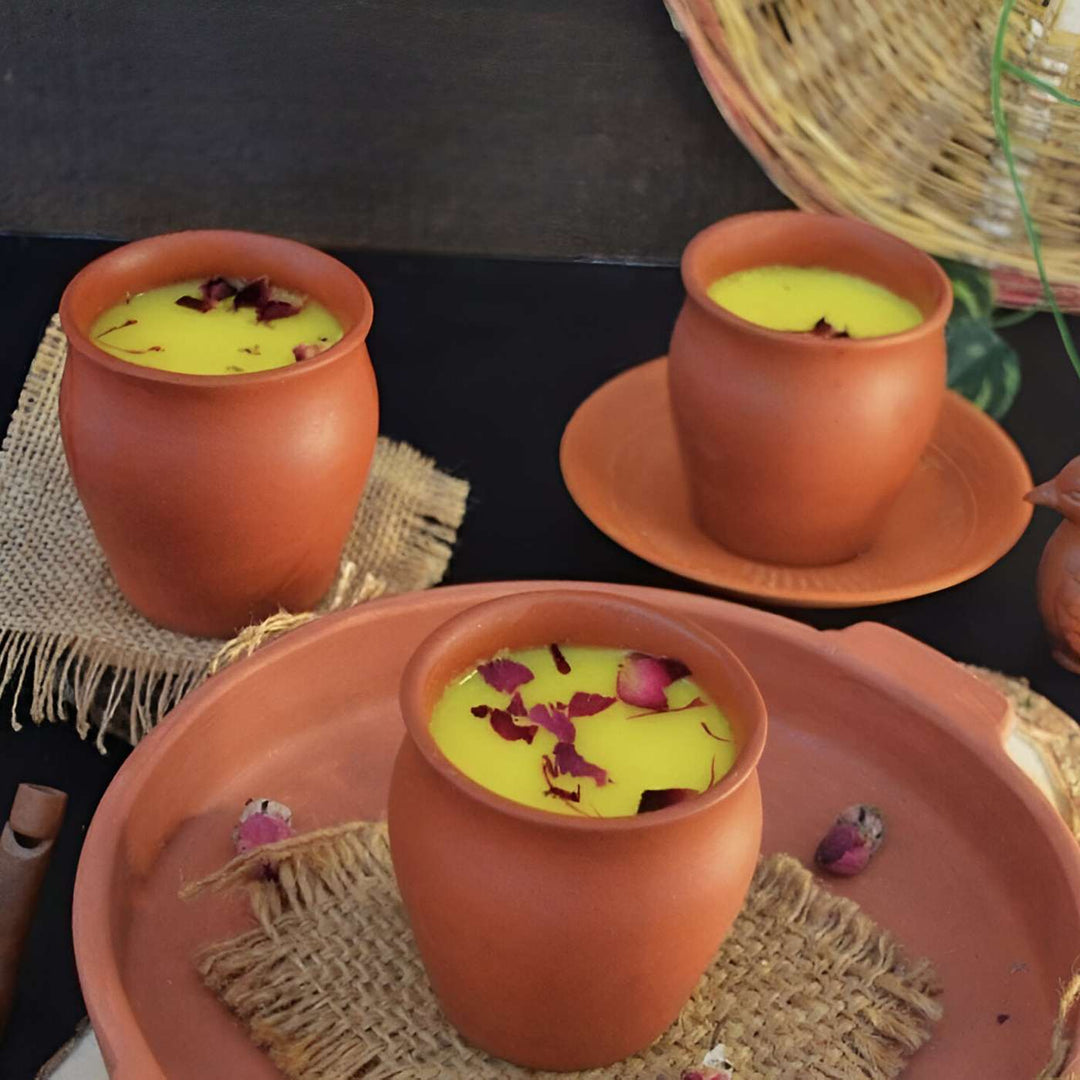Handmade Reusable Terracotta Kulhads | Set Of 6