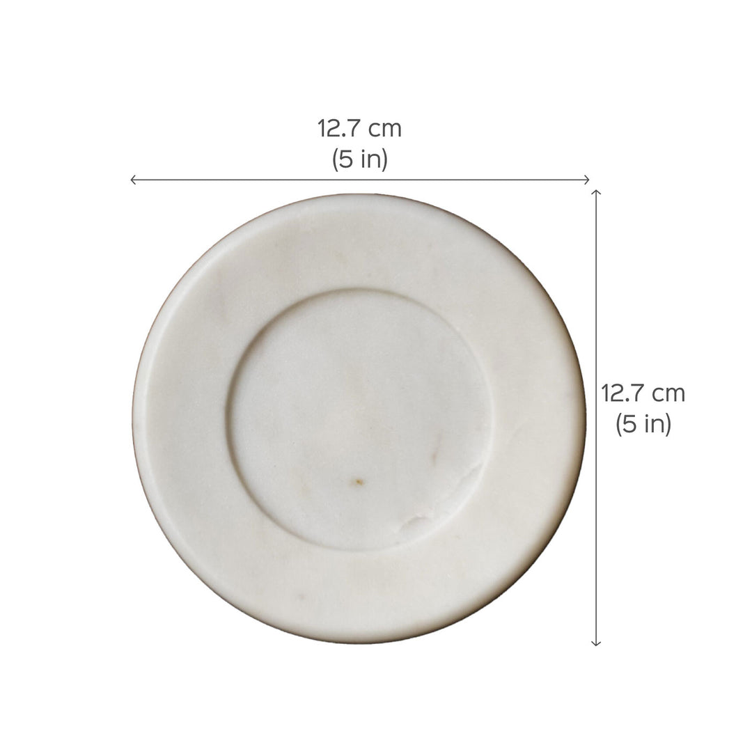 Indian Marble Moon Trinket Tray