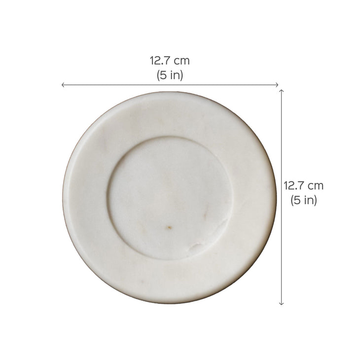 Indian Marble Moon Trinket Tray