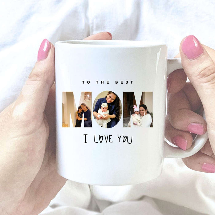 Photo Personalized Handmade Printed Best Mom Theme Ceramic Mug