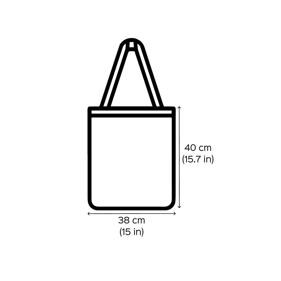 Handmade Printed Kids Make Me Carry Cotton Tote Bag For Mothers