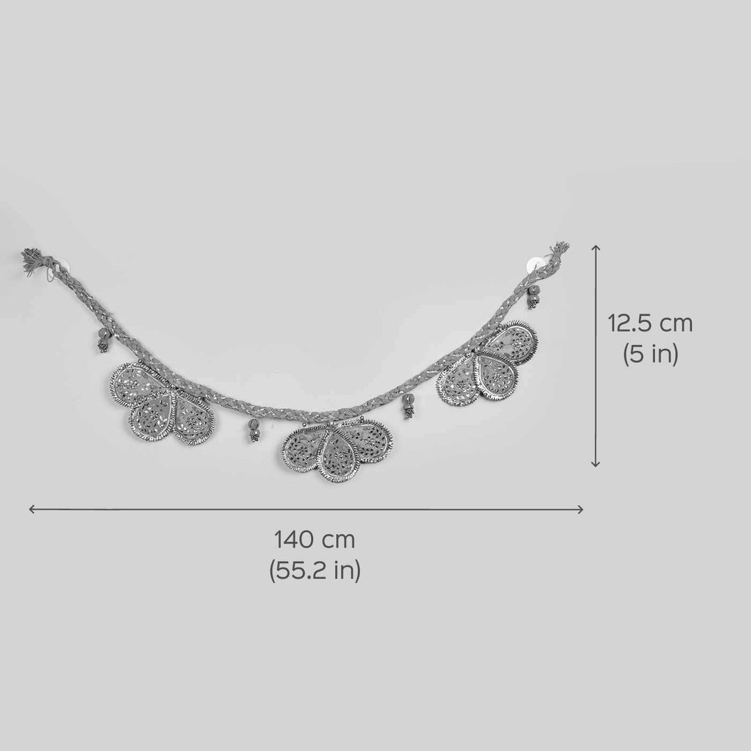 55 In | Traditional Gota-Patti Banderwal Festive Toran
