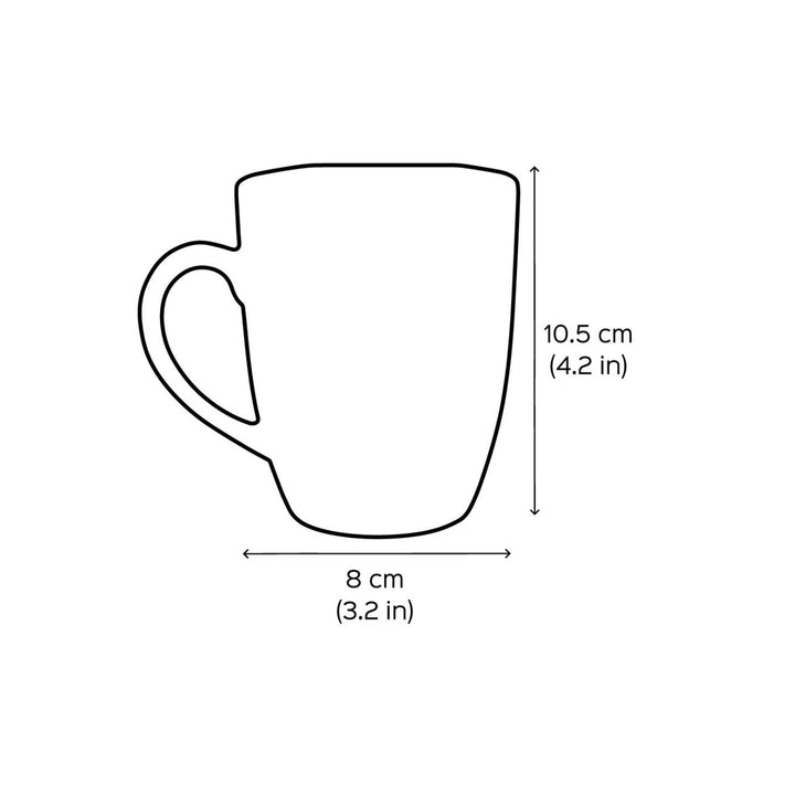 Customized Mother Son Theme Polymer Clay & Ceramic Mug | 310 ml