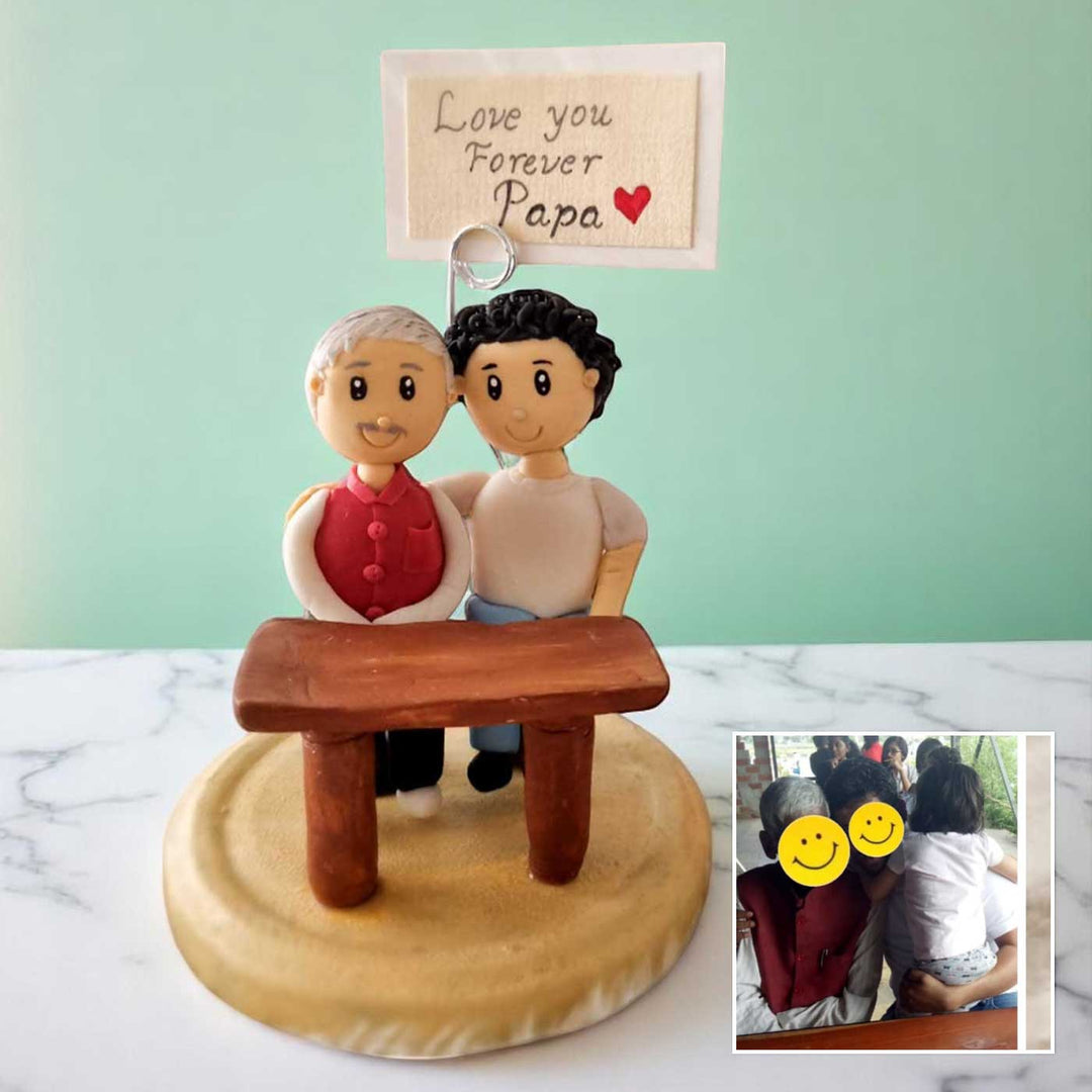 Photo Personalized Miniature Clay Dolls