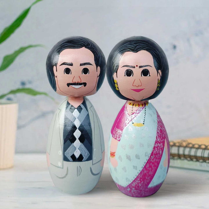 Photo Personalized Wooden Peggy Doll