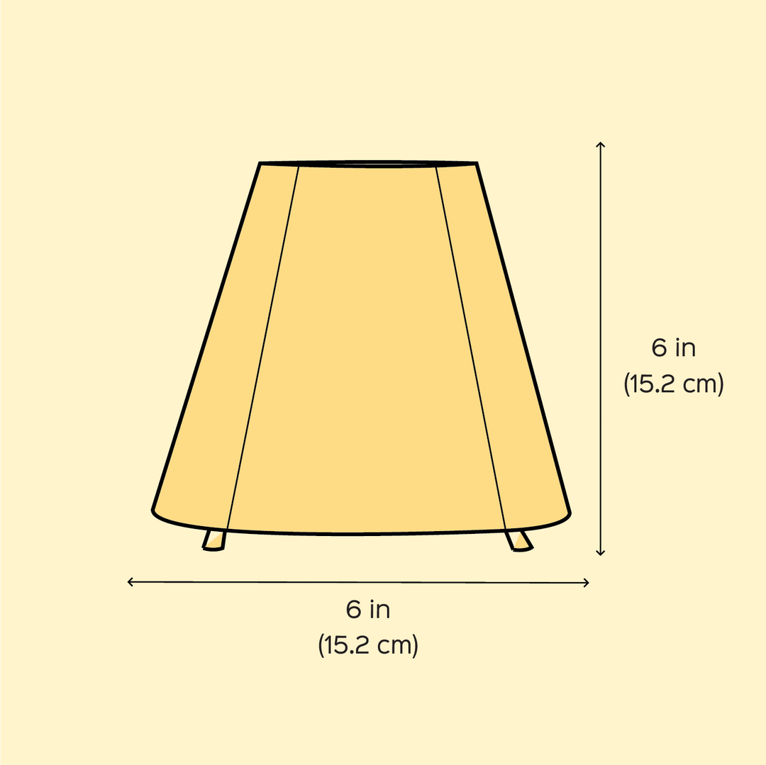 6 inch | Animal Kingdom Hand Painted Tholu Bommalata Tabletop Lamp