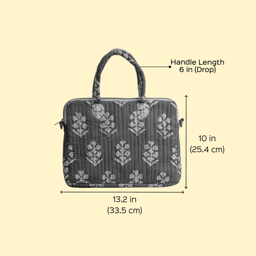 Handcrafted Red Munna Manju Attache Classic Work Bag