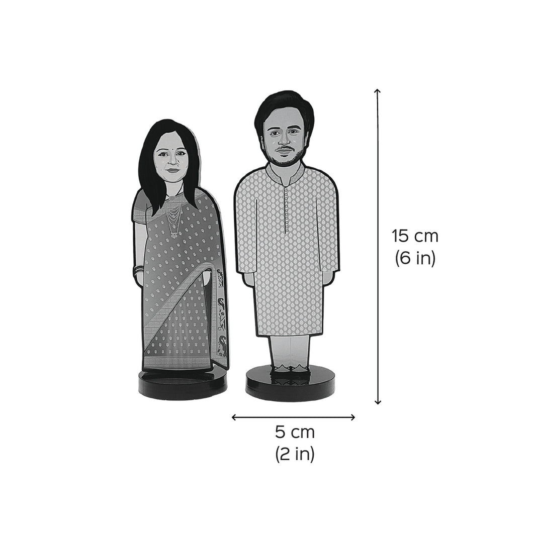 Photo Personalized Printed Acrylic Full Length Caricature Cutout