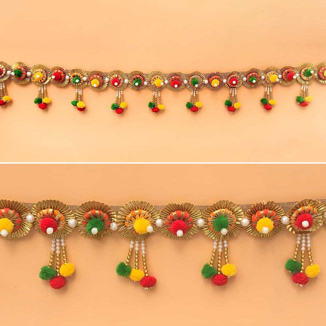 42 In | Handmade Decorative Flower Toran