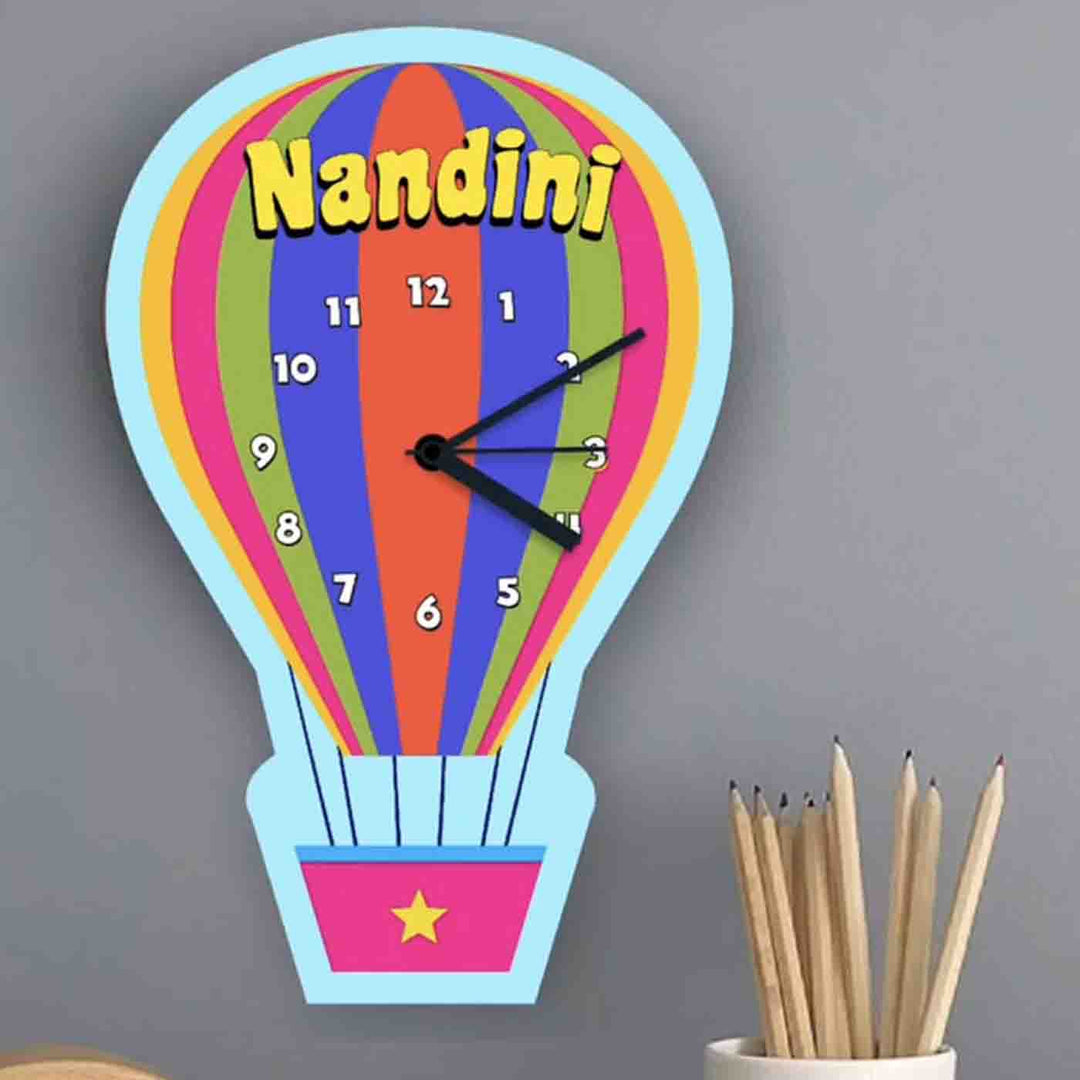 Personalised Printed Wall Clocks for Kids