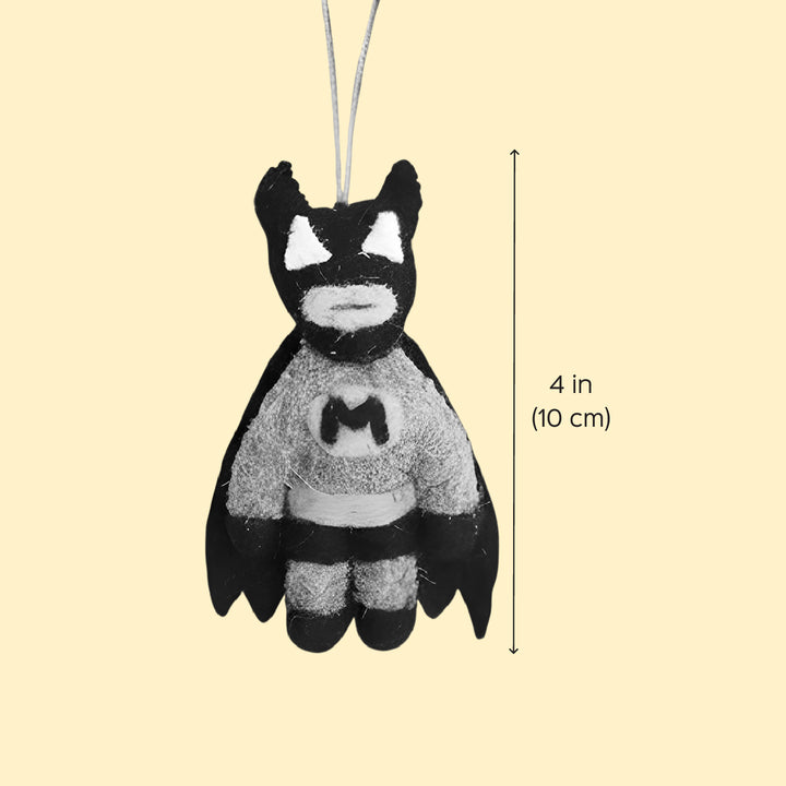 Batman Felt Ornament For Christmas Tree Decoration