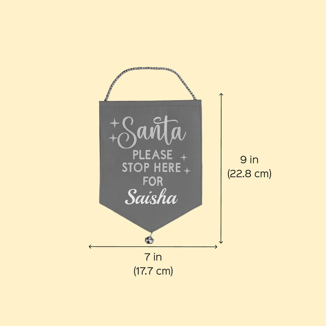 Personalized Red Christmas Hanging For Decoration