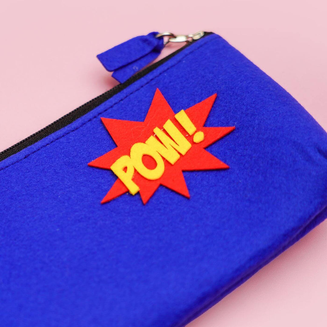 Kids Rakhi Hamper With Pouch And Fridge Magnet 1 - Close-up of Pouch Detail