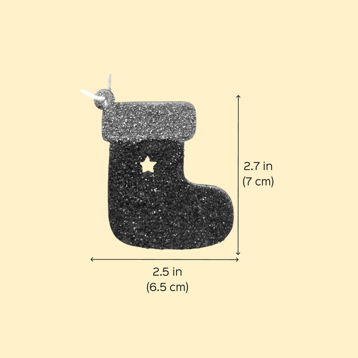 Handmade Stocking Theme MDF Wood Ornament For Christmas Decoration