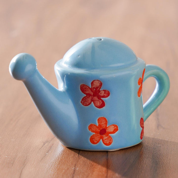 Mahi Flower & Watering Can Salt and Pepper Shakers