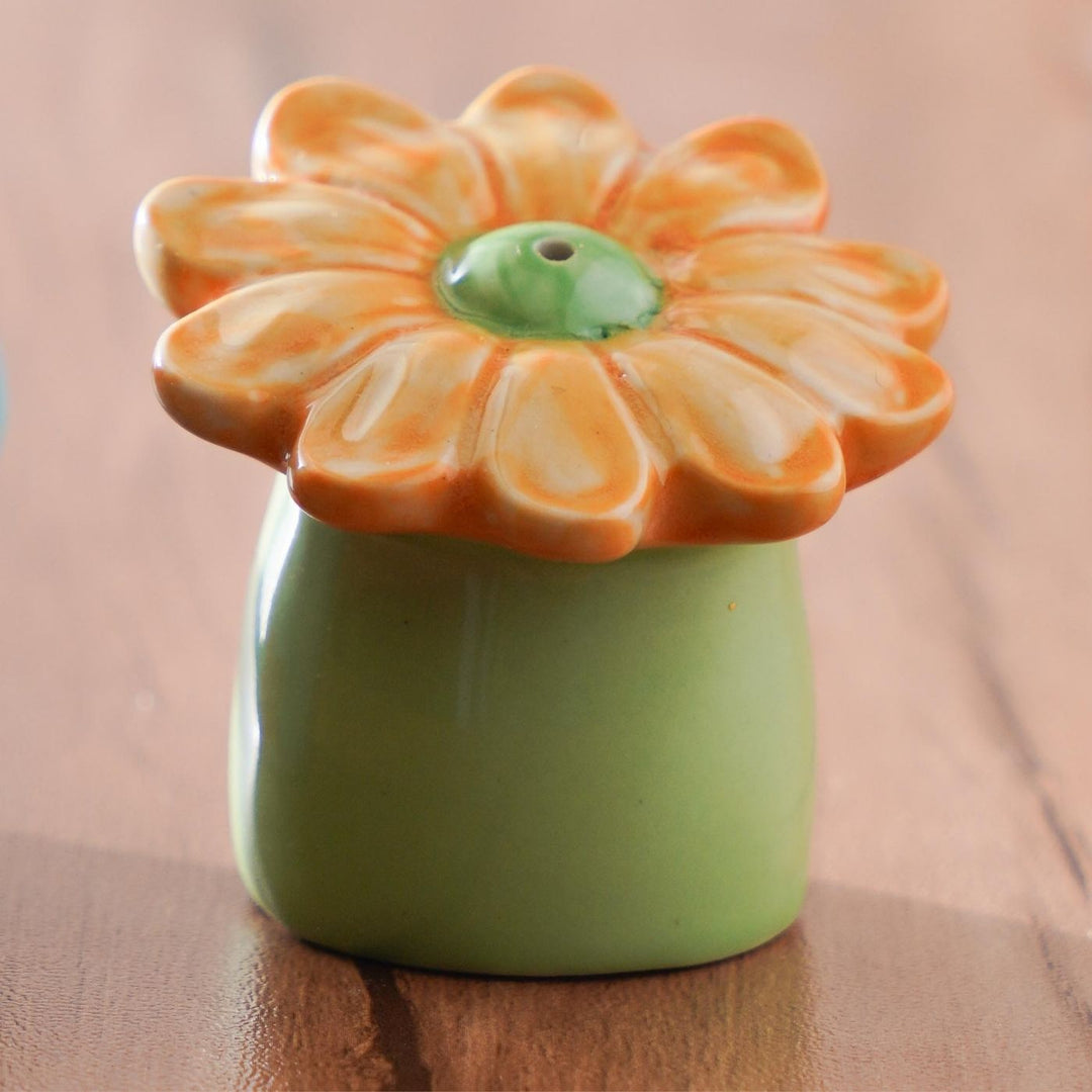 Mahi Flower & Watering Can Salt and Pepper Shakers