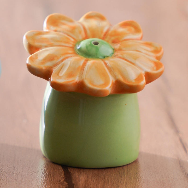 Mahi Flower & Watering Can Salt and Pepper Shakers