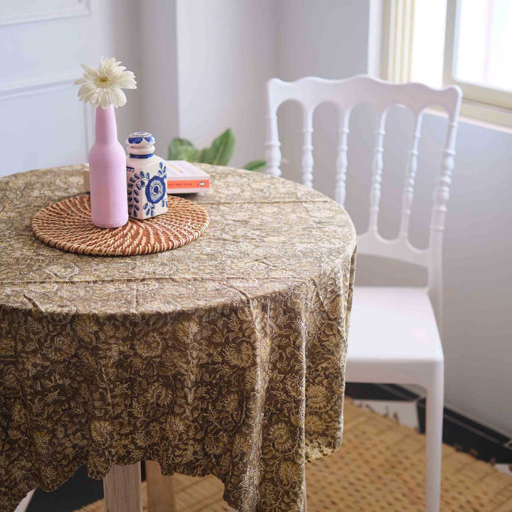Handmade Sutra Cane Table Mat