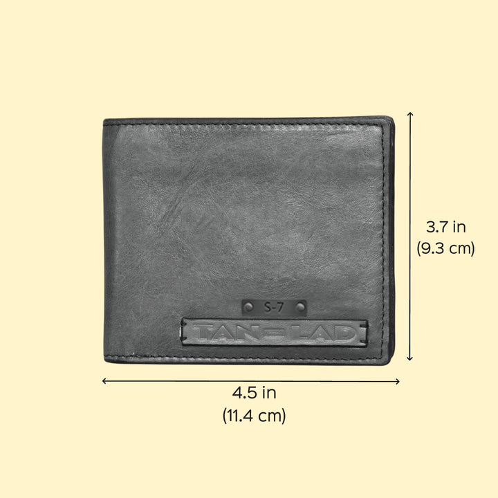 Personalized Brown Shay Leather Wallet