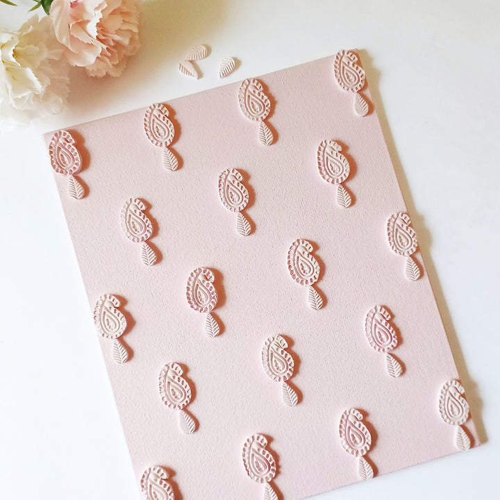 Textured Clay & Canvas Wall Décor