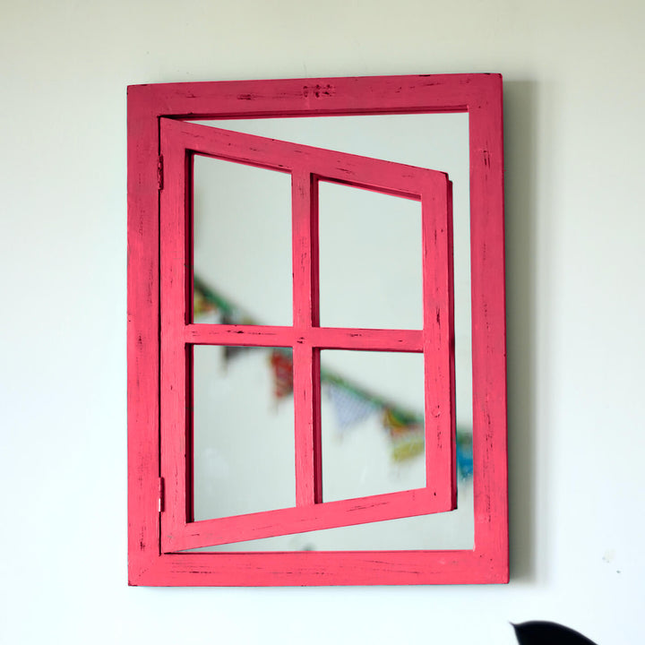 Small Classic Illusion Window Mirror