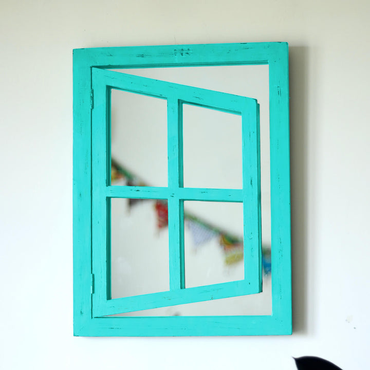 Small Classic Illusion Window Mirror