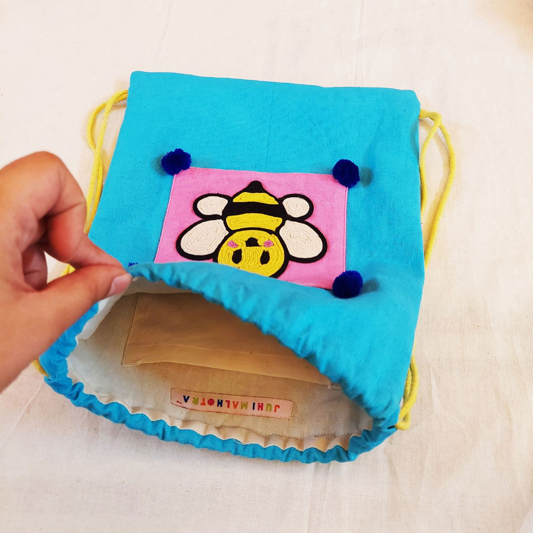 Embroidered Kid's Animal Theme Backpack for School & Trips