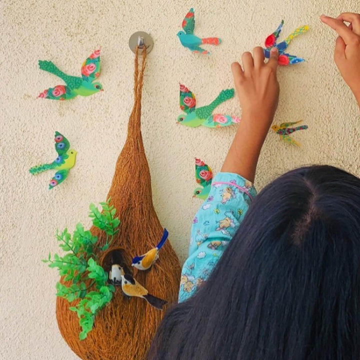 Paper Birds Wall Decor - Set of 24