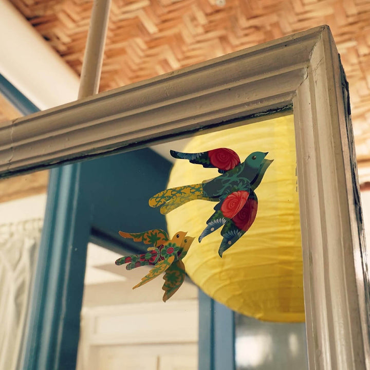 Paper Birds Wall Decor - Set of 24