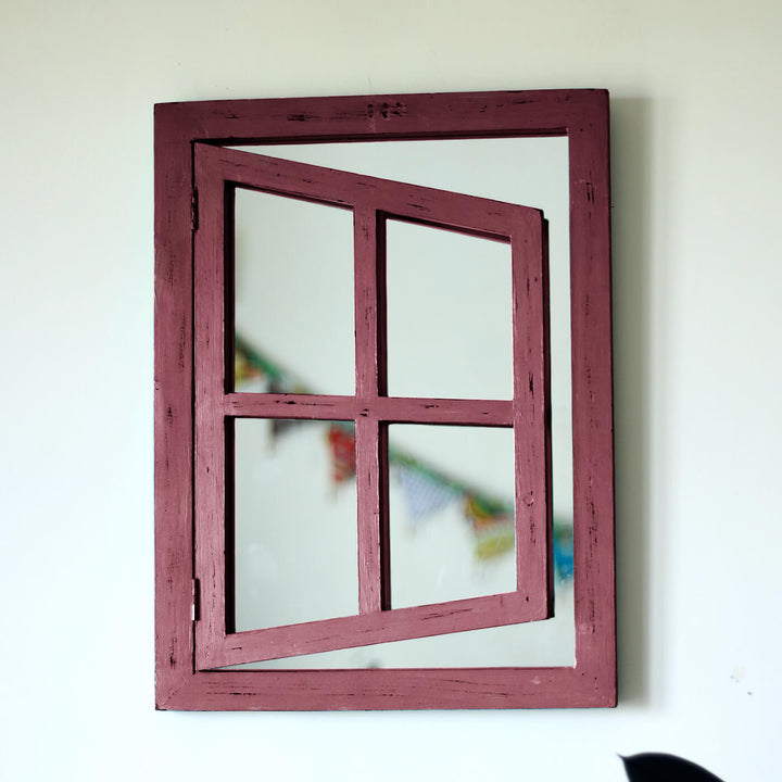 Small Classic Illusion Window Mirror