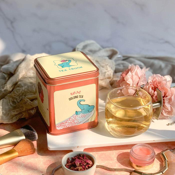 Rose Oolong Tea - 100 grams