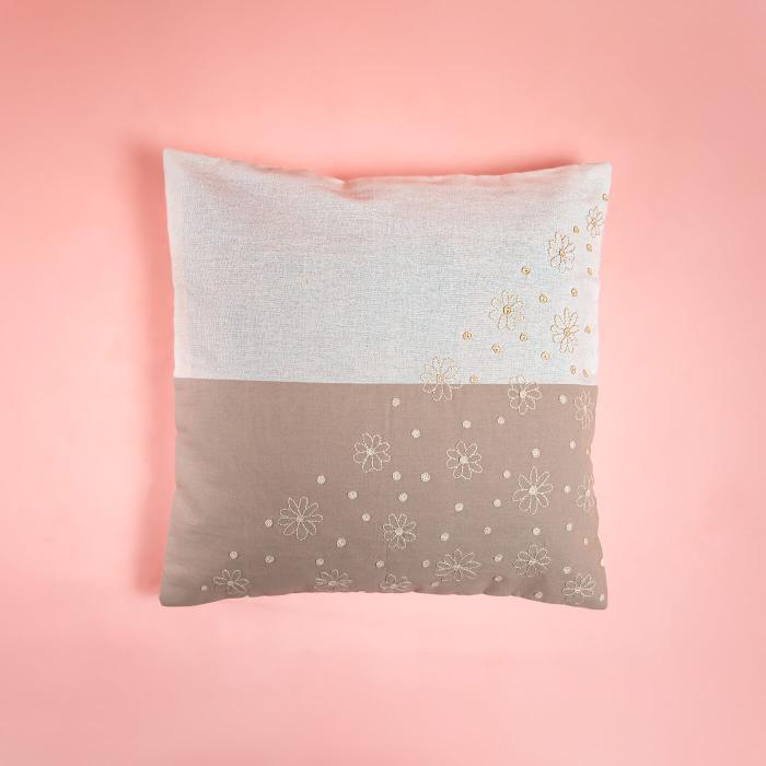 Dual Colour Cushion Cover - 40 x 40 cm