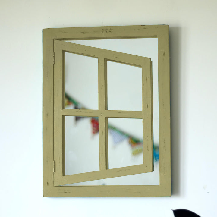 Small Classic Illusion Window Mirror