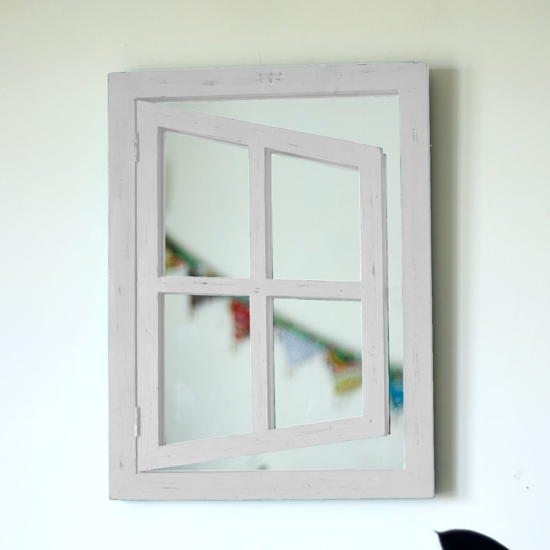 Small Classic Illusion Window Mirror