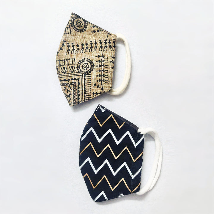 Khadi Masks - Set of 2