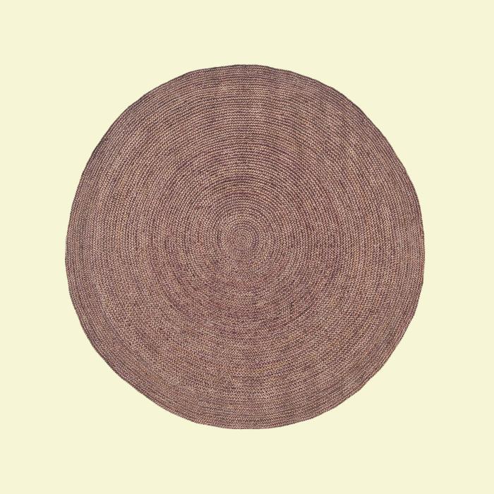 Bunny Brown Round Rug - 4 Feet