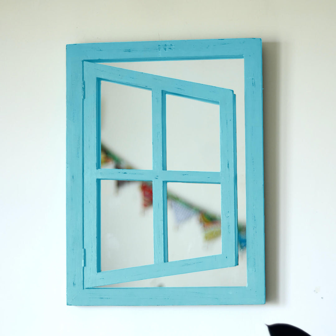 Small Classic Illusion Window Mirror