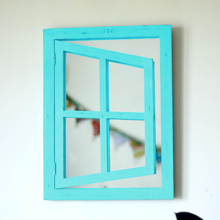 Small Classic Illusion Window Mirror