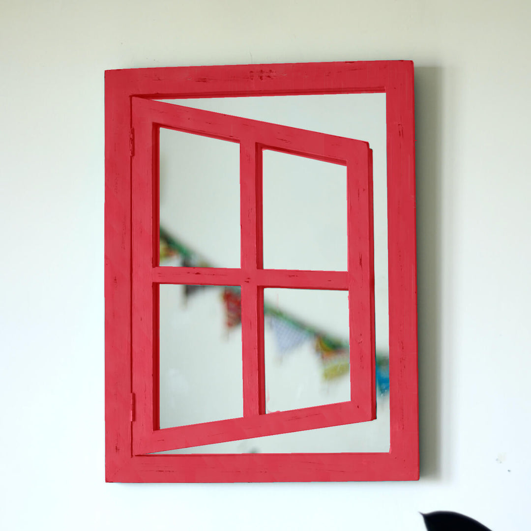 Small Classic Illusion Window Mirror