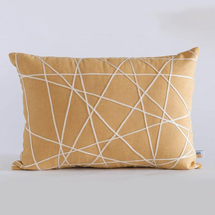 Square Cushion Cover (Set of 2) - Multi Floral Design