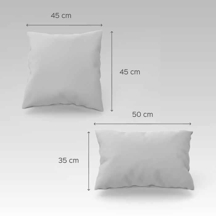 Square Cushion Cover (Set of 2) - Multi Floral Design