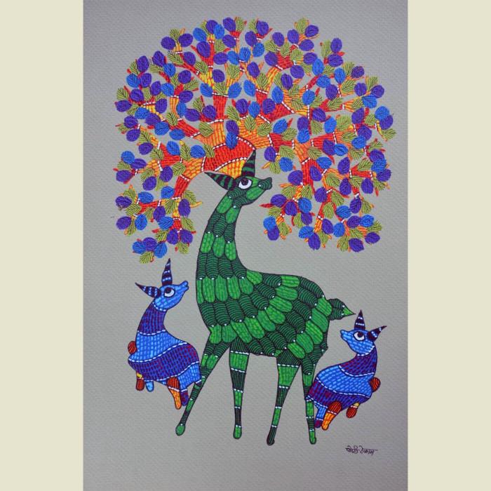 Mrag - Gond Painting 15