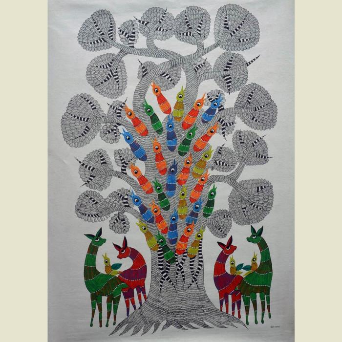 Khag - Gond Painting 53