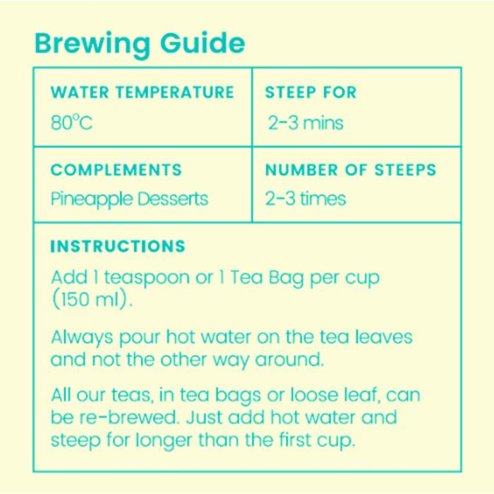 Hibiscus Green Tea - 100 grams