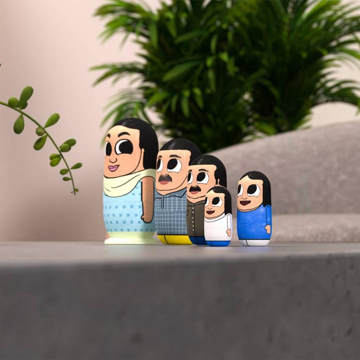 Personalized Nesting Dolls