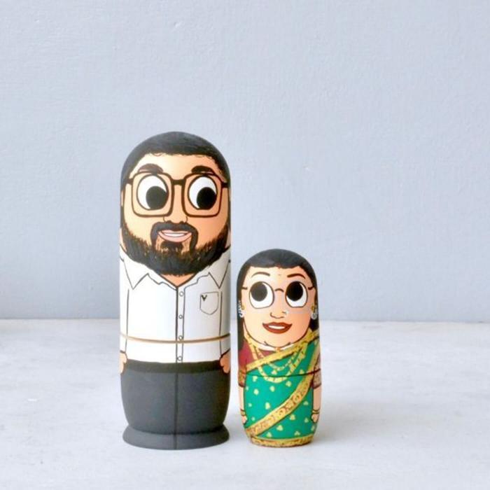Personalized Nesting Dolls