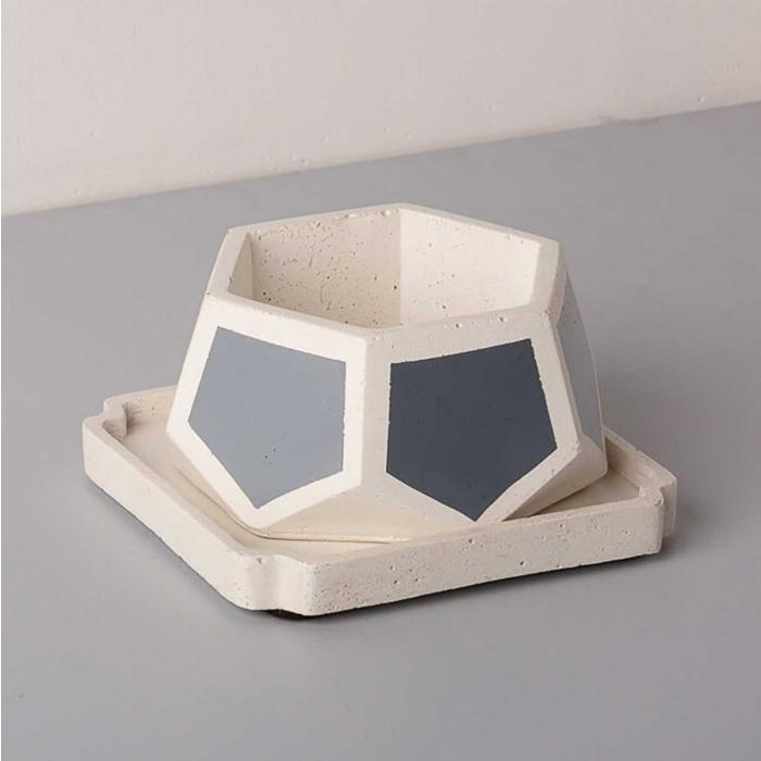 T-Mark Invertrix Planter - Grey