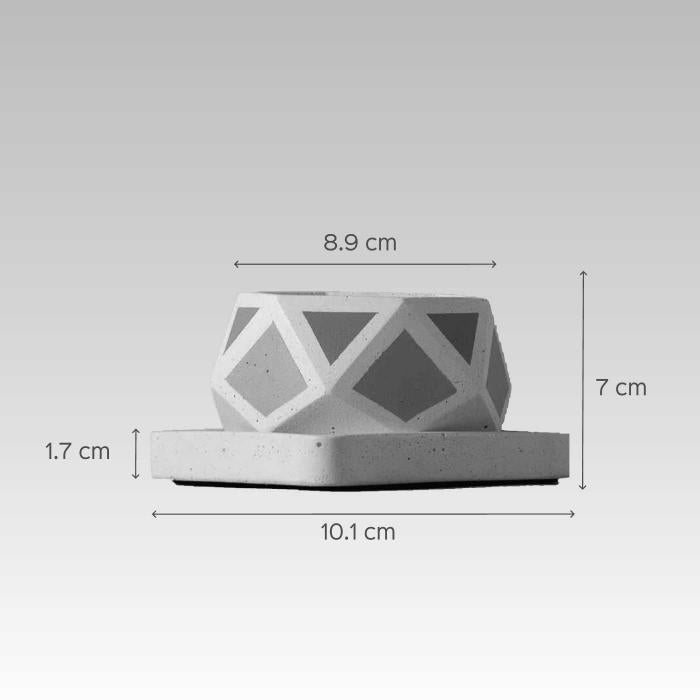Hexamont Invertrix Planter - Pink