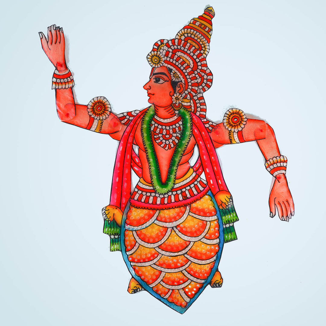 Dasavatharam Leather Puppet - Kurma